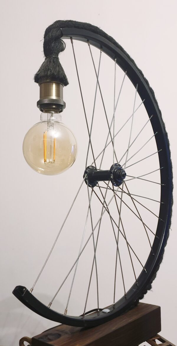 Lampe roue de vélo de course unique Artisanale