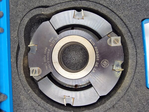 Jeu De 2 Portes Outils x 160 Ext25/49.5 Aux Forges De La Loire / Entraxe 4cm