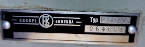 Transformateur Réseau KNOBEL ENNENDA TYPE 1432 Y2 SUISSE