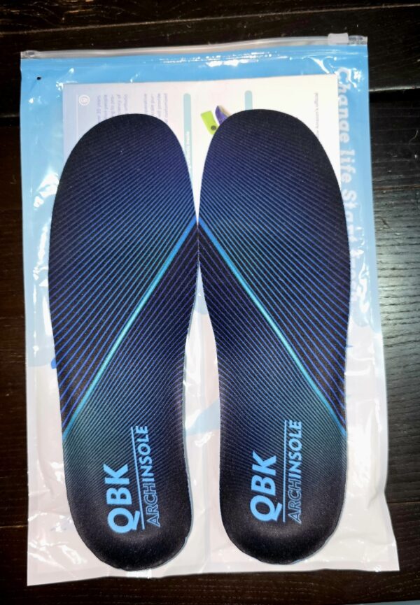 Paire de Semelles orthopédiques QBK Taille L