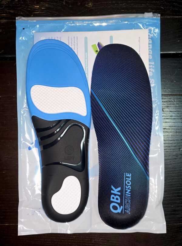 Paire de Semelles orthopédiques QBK Taille S