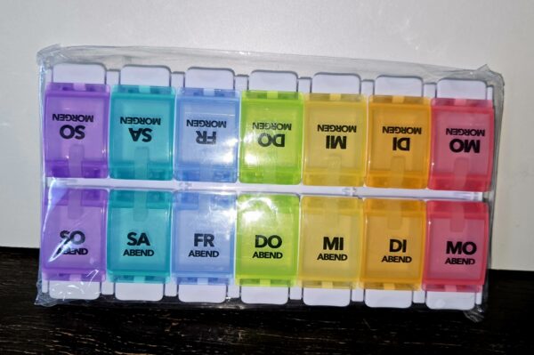 Pilulier Hebdomadaire 7 jours