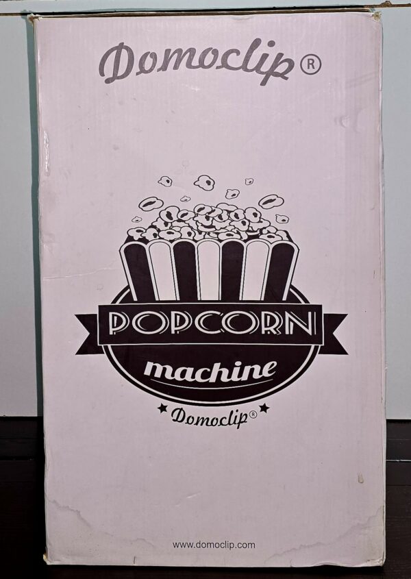 Machine à popcorn Domo-clip
