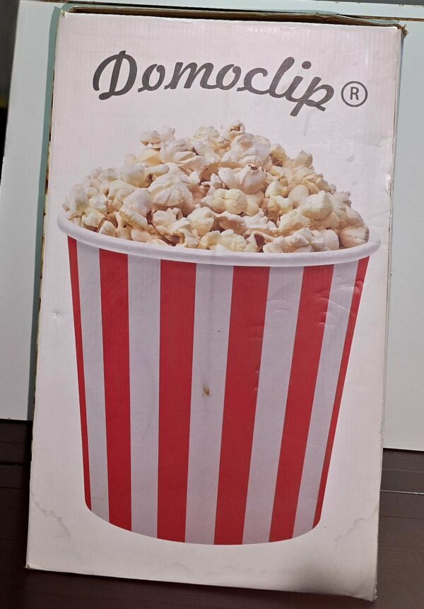 Machine à popcorn Domo-clip