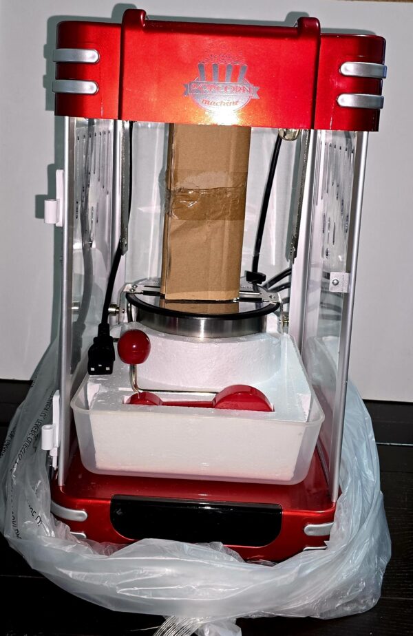 Machine à popcorn Domo-clip