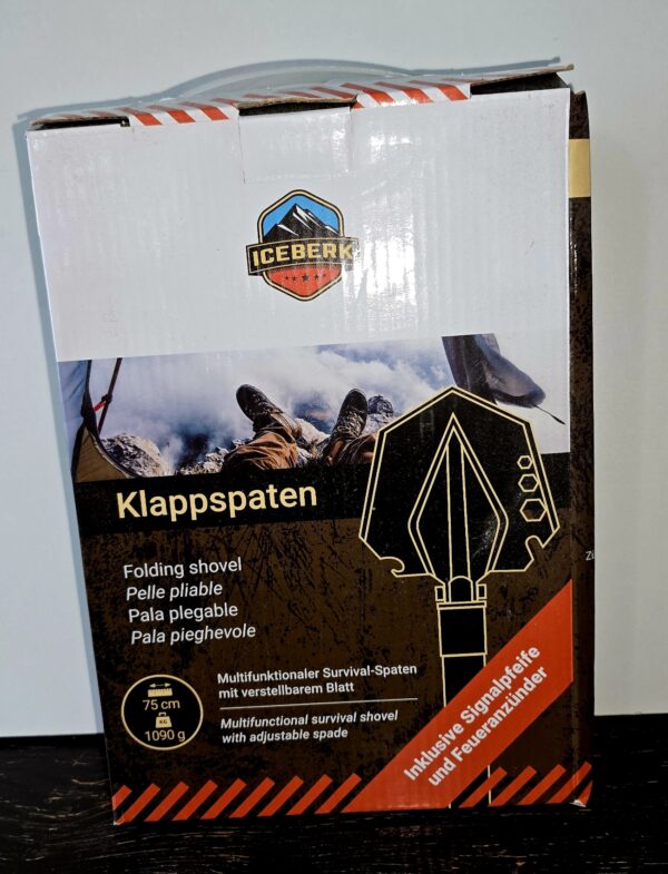 PELLE PLIABLE MULTIFONCTION ICEBERG - Survie &amp; Camping