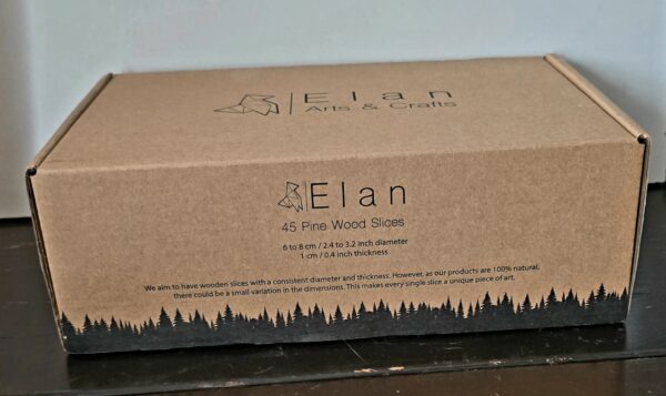 lot 45 petites Bûches en bois 6-8cm de diamètre avec écorce