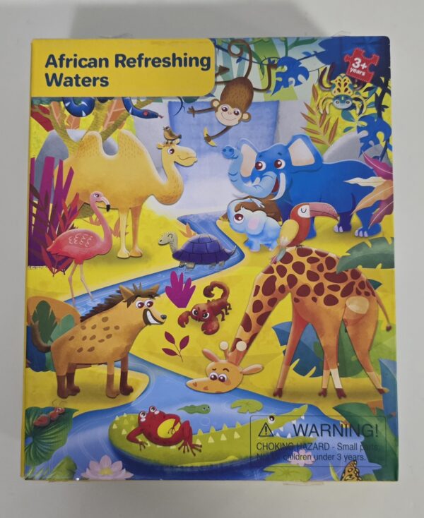 Lot de 4 puzzles 16 pièces enfants