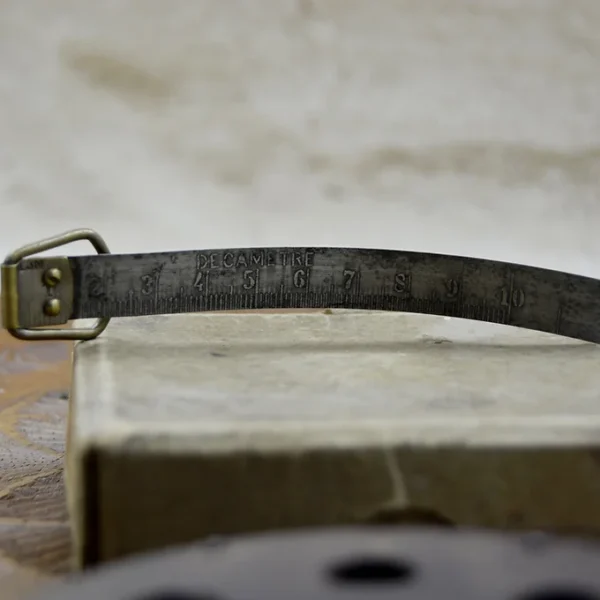 Décamètre Boite Métal Ajourée N° 1211 Ruban Acier