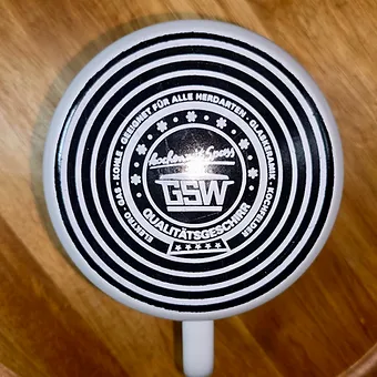 Pot à lait émaillé motif LIANE tout feux GSW 1L5