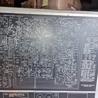Transmetteur Radio MARCONI T-5001 FRT 501 1952