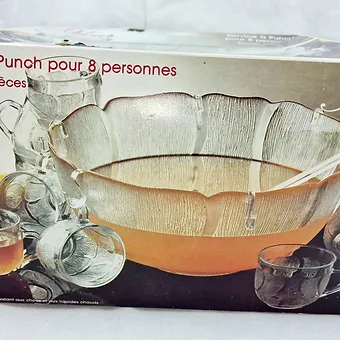 Service à Punch ARCOROC 18 pièces avec carton d'origine