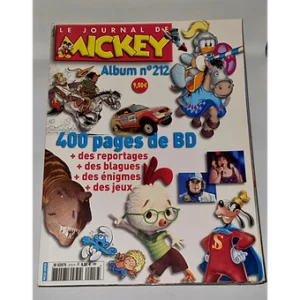 85b9c5_b9a7a66724554253aea3eb78a06b3e34~mv2 Le Journal De Mickey Album N°212 De 2006