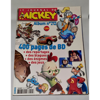 Le Journal De Mickey Album N°212 De 2006