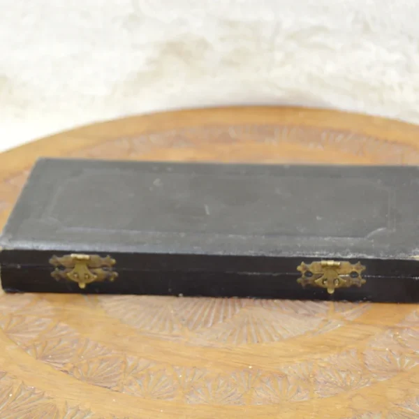 Set d'écriture / Accessoire de bureau en matière naturelle / os ou assimilé