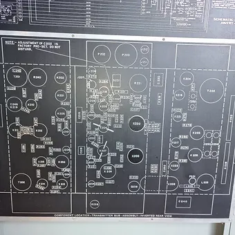 Transmetteur Radio MARCONI T-5001 FRT 501 1952