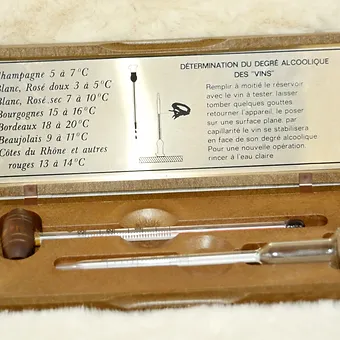Set Thermomètre Pour Servir à La Juste Température