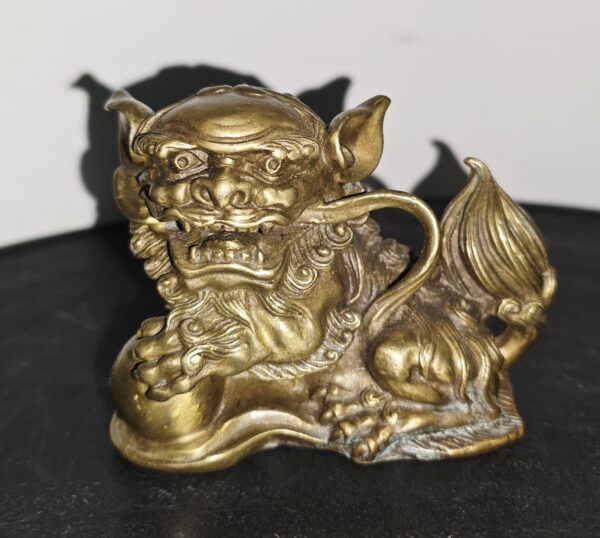 Bronze Dragon Figurine, China, early 20th century