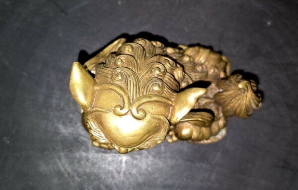 Bronze Dragon Figurine, China, early 20th century