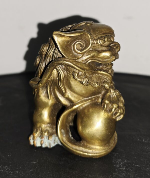 Bronze Dragon Figurine, China, early 20th century