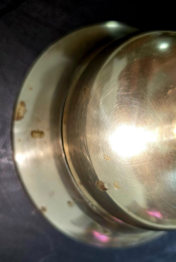 20251221_213959 Sonnette / Cloche de comptoir en Laiton 13cm x 15cm