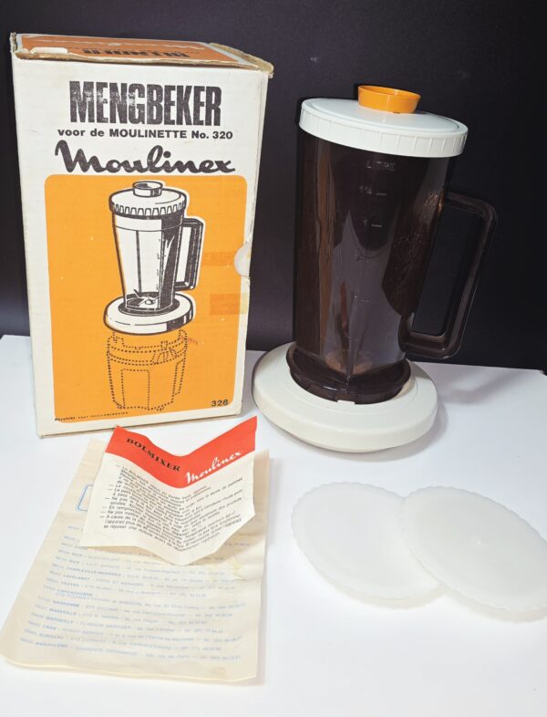 20260118_152357 Blender Moulinex Pour Robot Moulinette Type 320 Vintage