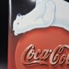 Plaque Publicitaire Métallique Coca Cola 29.5x43cm