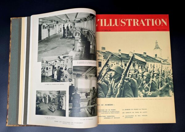 Album L'illustration Tome 204 septembre à décembre 1939
