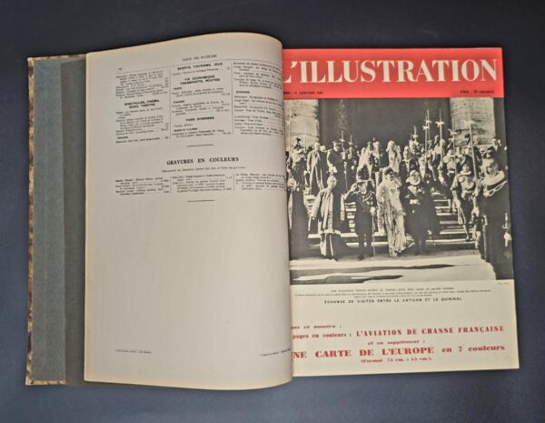 Album L'illustration Tome 205 Janvier à Avril 1940