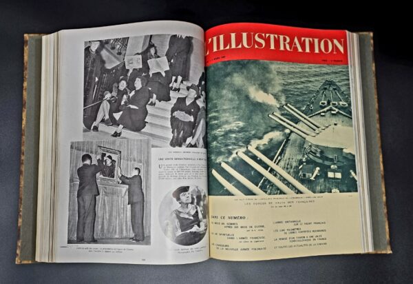 Album L'illustration Tome 205 Janvier à Avril 1940