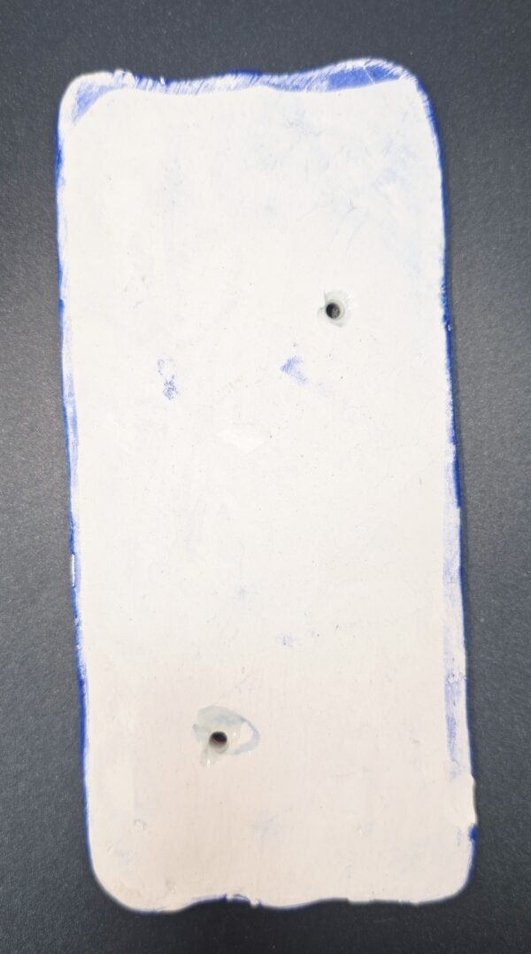 Plaque en céramique numéro 4