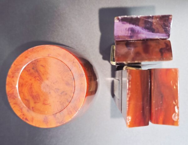 Nécessaire 3 Pièces / Garnitures de Bureau en Bakélite