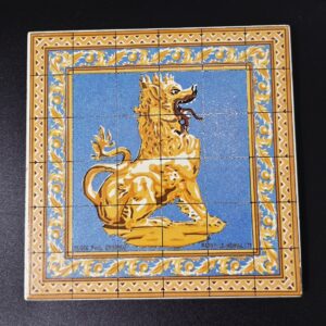 Carreau en grès cérame Musée Paul Charnoz Paray le Monial