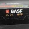 20260127_094725 Cassette Vierge VHS-C BASF EC 30 Super High Grade Neuve Sous Blister (Scellée)