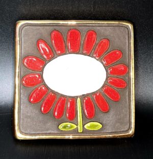 20260127_104346 Mithé ESPELT - Couvercle De Boite 9.7X9.6cm En Céramique Émaillée