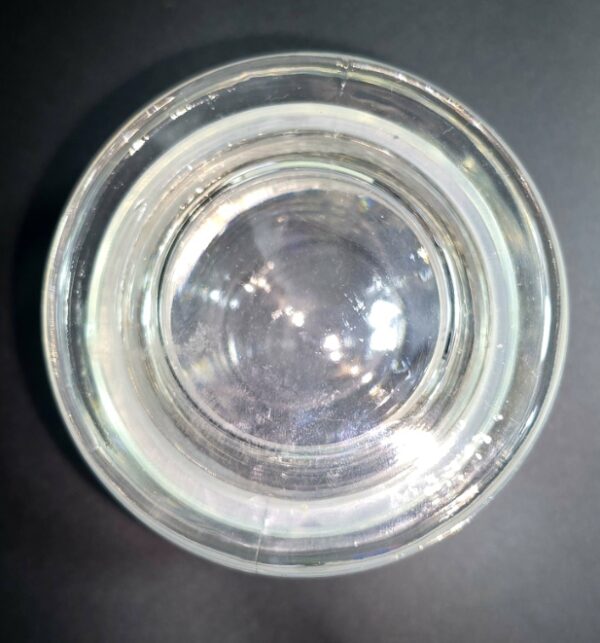 Ancien Bocal en Verre avec Couvercle et Joint Vintage 450ml