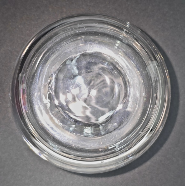 Ancien Bocal en Verre avec Couvercle et Joint Vintage 450ml