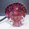 Ancien Vaporisateur de Parfum Cristal de Bohème Rouge Rubis 12cm - Style DAUM