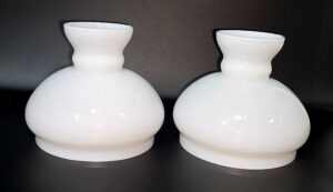 1 Globe en opaline pour lustre ou lampe de 250g