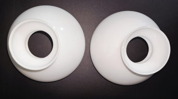 1 Globe en opaline pour lustre ou lampe de 250g