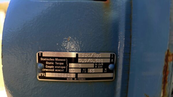 Moteur-Frein Industriel ABB - 380V - Modèle Fonte (48 kg)