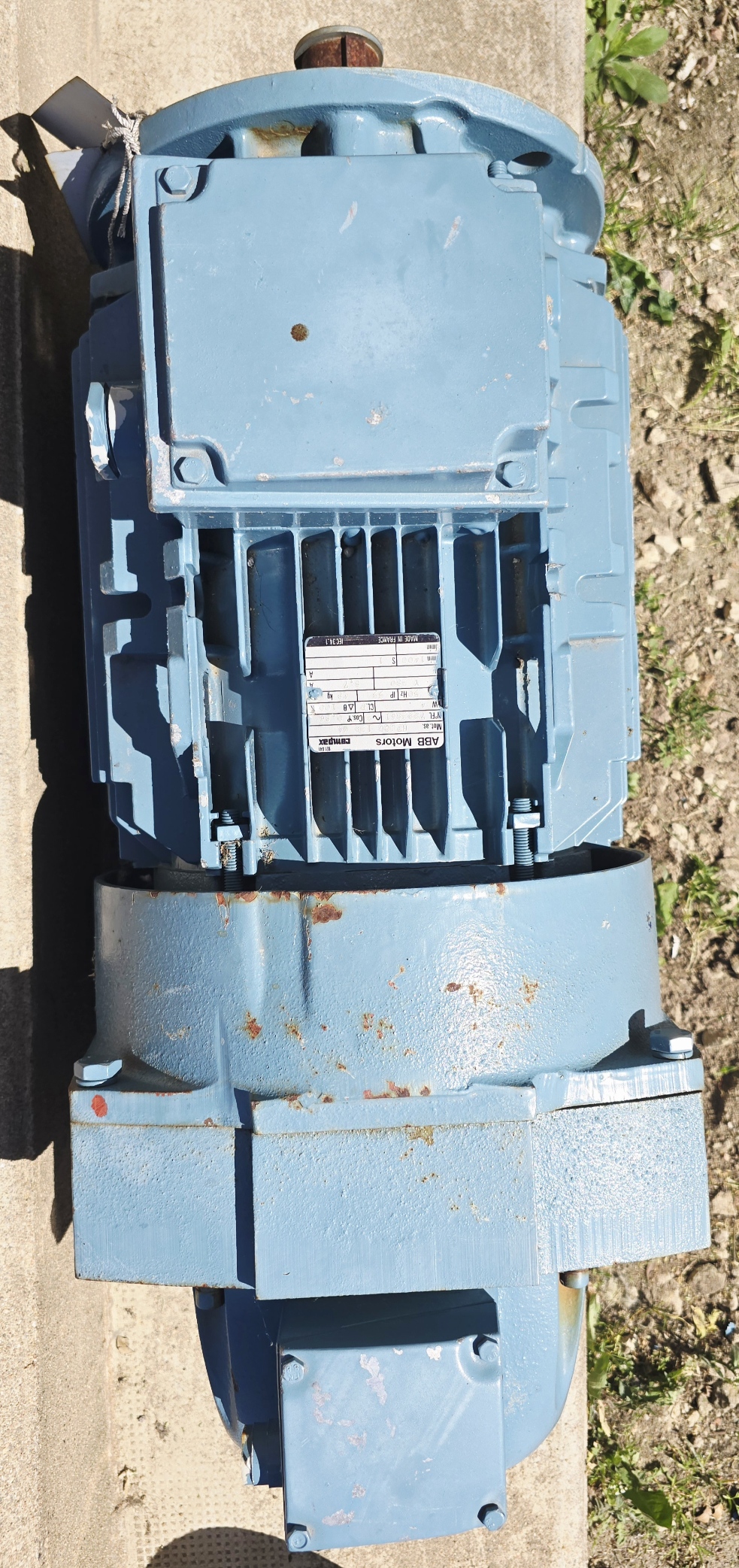 Moteur-Frein Industriel ABB - 380V - Modèle Fonte (48 kg)