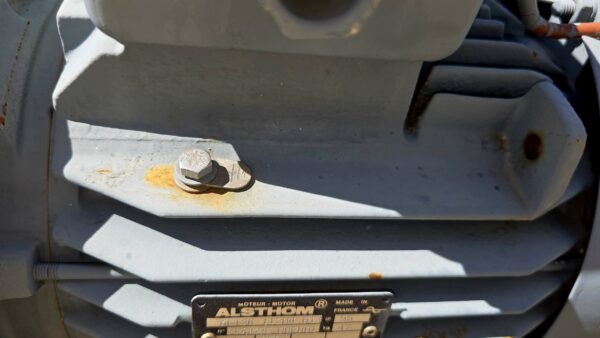 20260409_145557 Moteur Industriel ALSTHOM 4kW (5,5 CV) - Triphasé 380V - 47kg