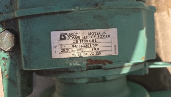 20260409_150303 Moto-réducteur LEROY-SOMER - Triphasé 380V - Qualité Industrielle