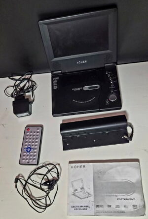 Lecteur DVD Portable HÖHER PDV2048BK